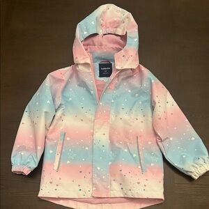 MGEOY Girls Lightweight Waterproof Hooded Raincoat Windbreaker